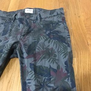 Hudson Jeans Skinny in Tropical Print